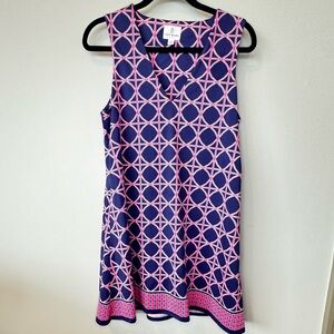 Julie Brown Shift Dress Size M
